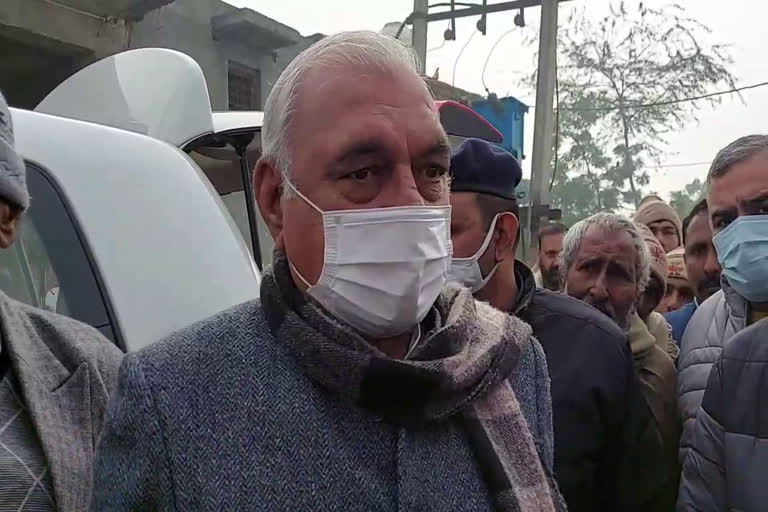 bhupinder hooda on farmers tractor parade