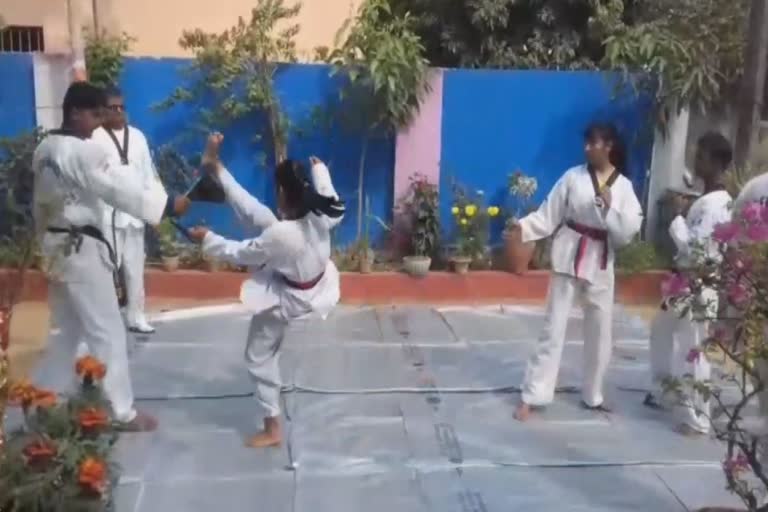 _taekwondo association of odisha Organise Black belt examination at Bhadrak