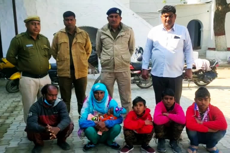 rewari police arrested 6 bangladeshi