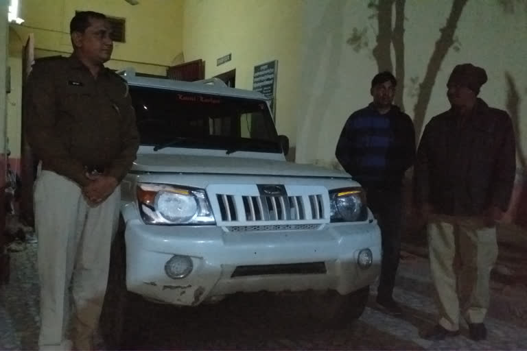 Bolero car stolen from Churu was found