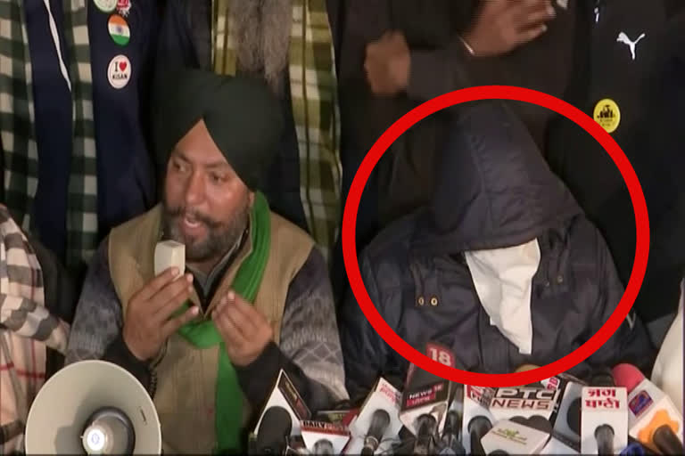 The farmers Caught Singhu border are suspicious and he claimed that there was a conspiracy to kill four farmers leaders on 26 January