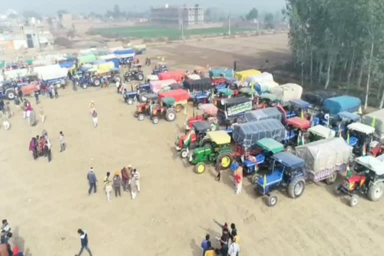 farmers left for delhi fatehabad