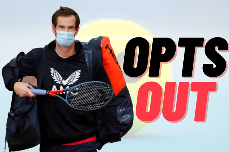 Andy Murray withdraws from 2021 Australian Open