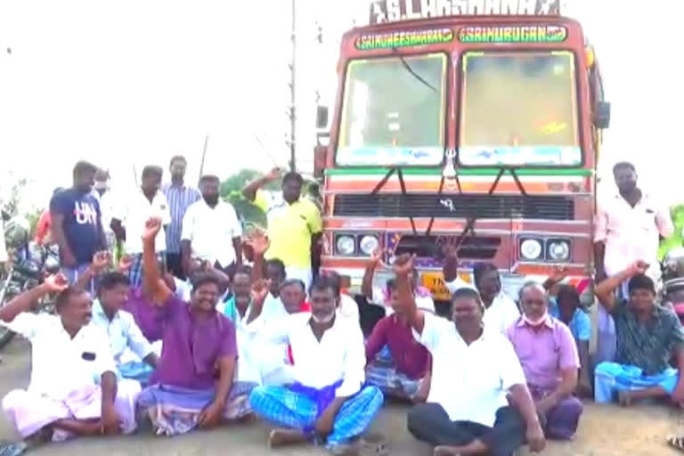 farmers protest