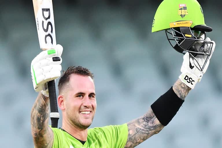 i am at the top of my game says Alex hales