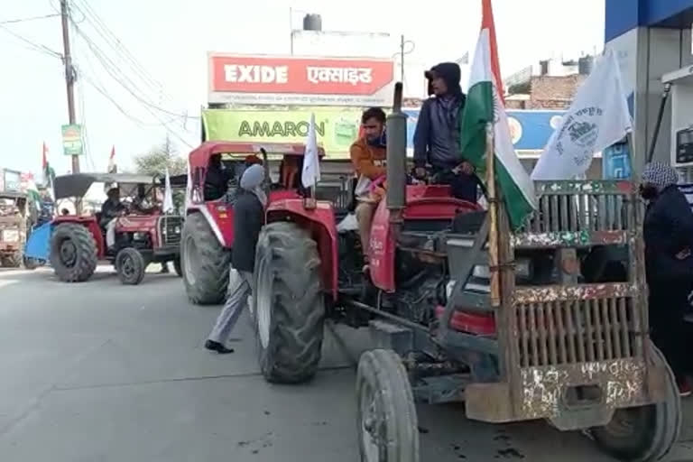 tractor rally in Delhi