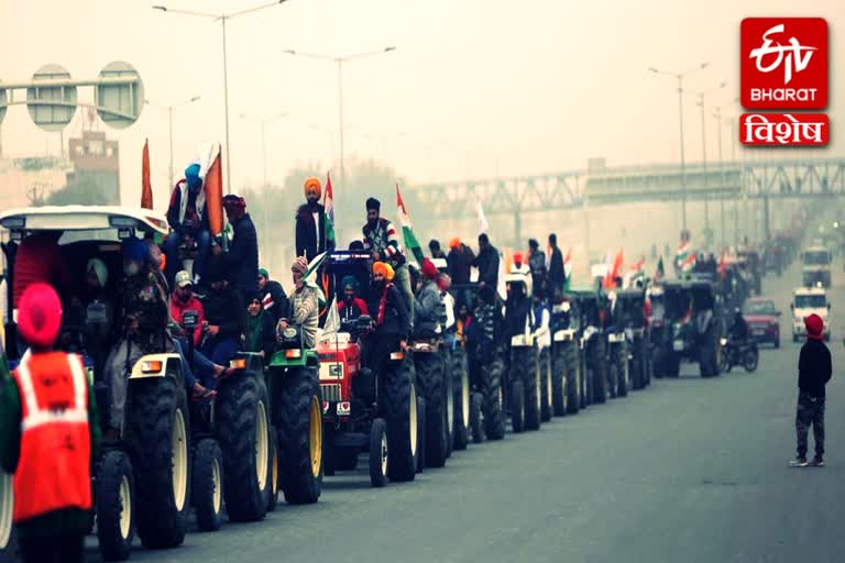 Haryana farmers tractor parade