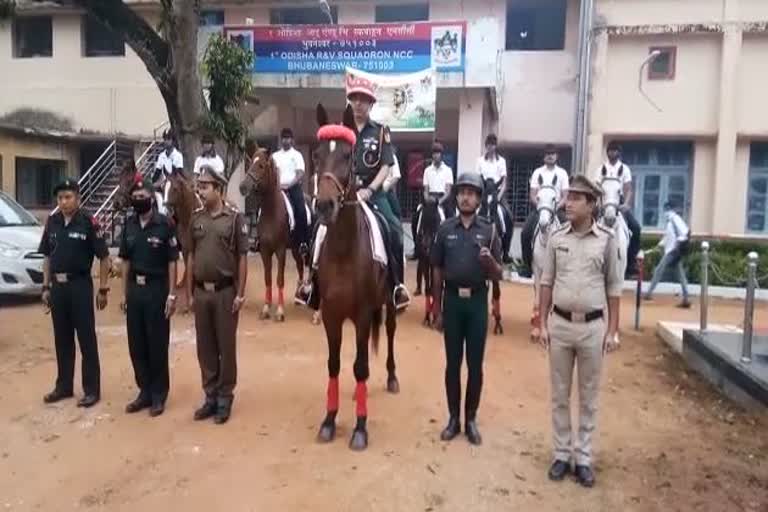 Horse rally by NCC on Netaji's birth anniversary