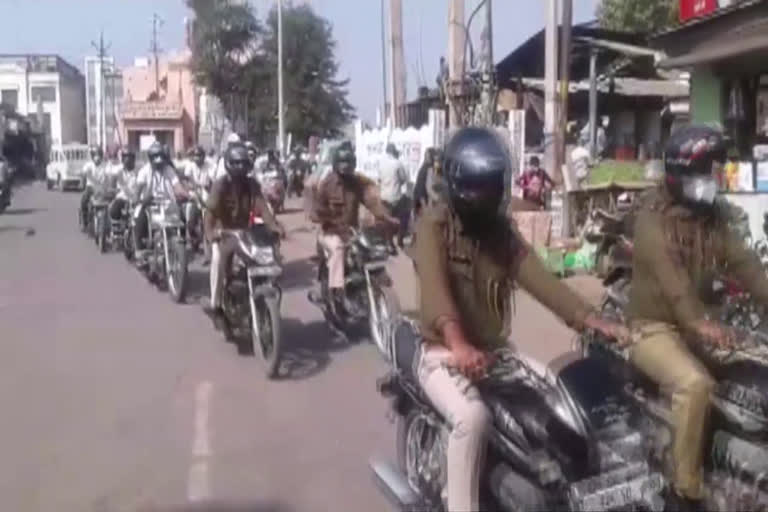 Awareness rally in Beawar,  Road safety month