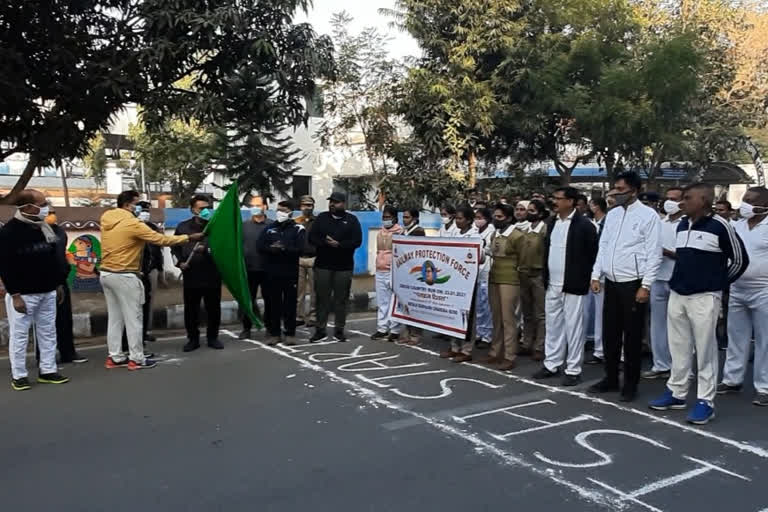 parakram diwas celebrated in ranchi railway division