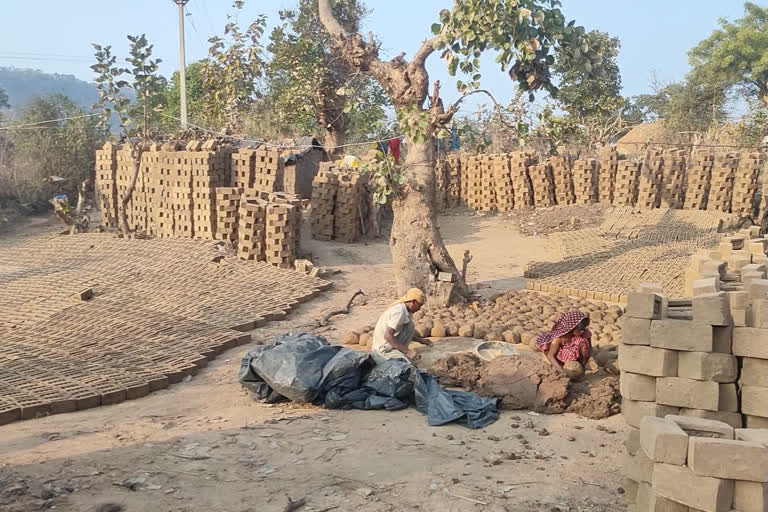 Brick kilns on government land