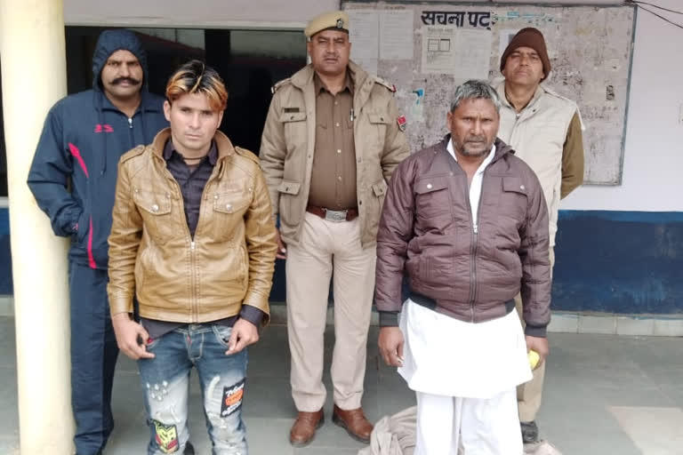 कामां में गौ तस्कर गिरफ्तार, Cow smuggler arrested in Kaman