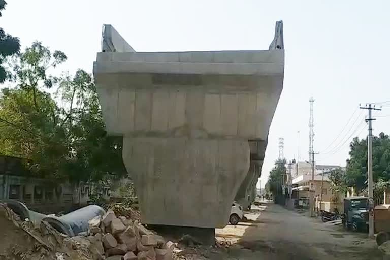 H-shaped rail overbridge in Jodhpur,  Construction of Bhairon Singh Shekhawat ROB in Jodhpur