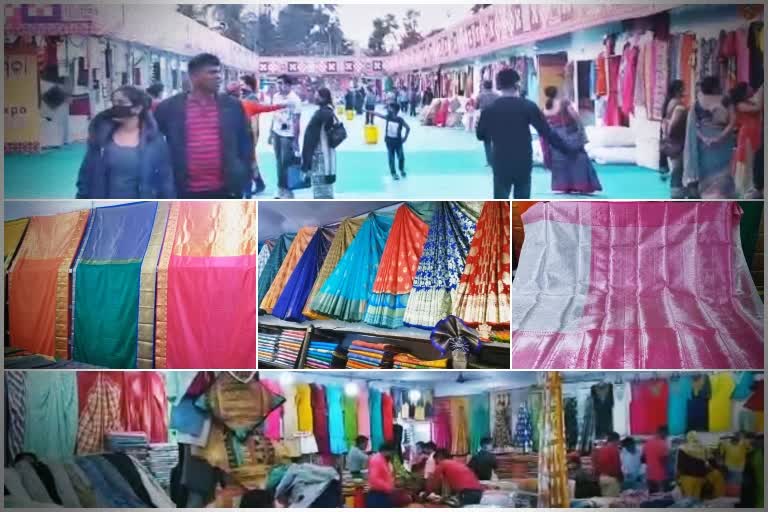 Saree sale in 4 laksh at handcraftmela