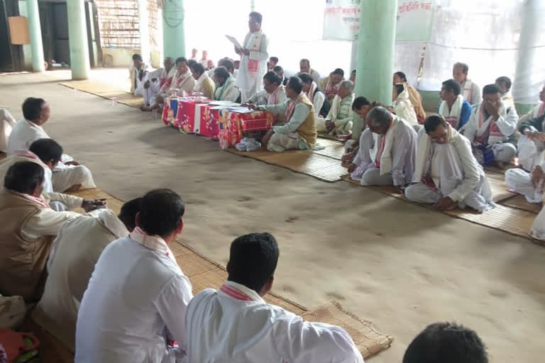 শ্ৰীমন্ত শংকৰদেৱ সংঘৰ বকলীয়াঘাট আঞ্চলিক শাখাৰ প্ৰতিনিধি সভা সম্পন্ন