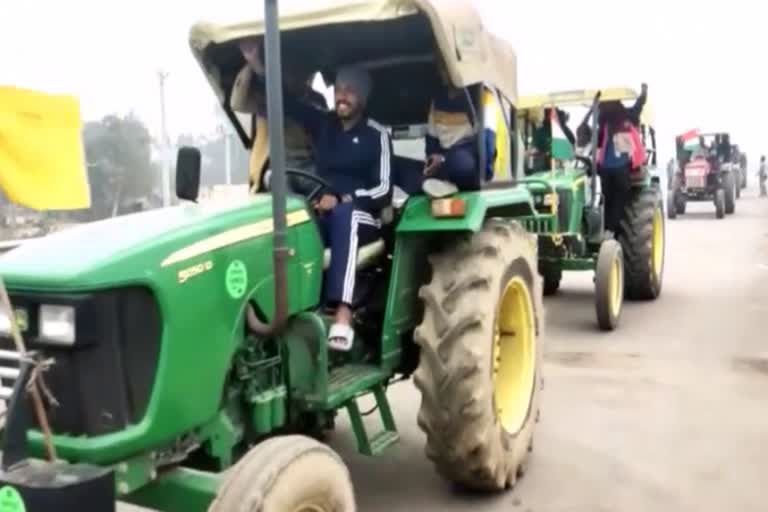 palwal farmers tractor parade rehearsa