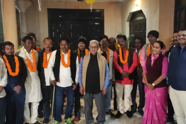 BJP workers joined Janata Mazdoor Sangh in dhanbad