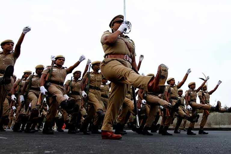 Republic Day Final Day Rehearsal in chennai marina