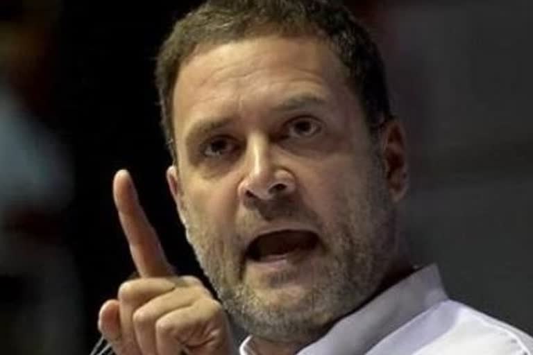 rahul gandhi slams rss