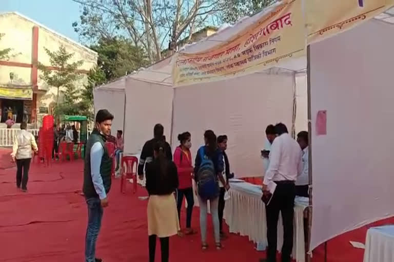 Employment fair organized