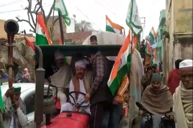 farmers tractor parade delhi