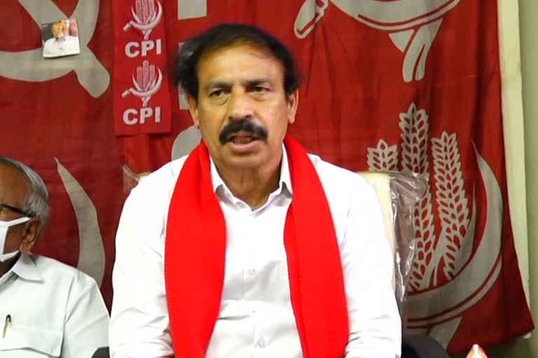 cm jagan should cooporate in conduct of panchayat elections says cpi state secretary ramkrsihna