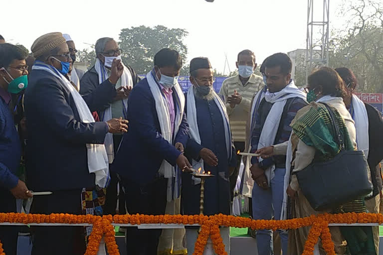 siddikullah chowdhury inaugurated south dinajpur book fair