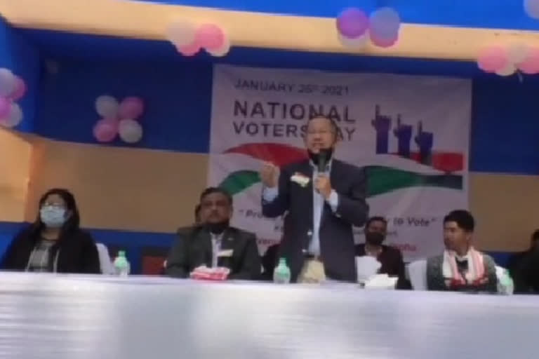 NATIONAL VOTER'S DAY CELEBRATE AT KARBI ANGLONG