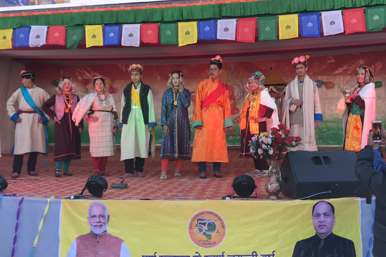 Snow festival started in lahul spiti, लाहौल स्पीति में शुरू हुआ स्नो फेस्टिवल