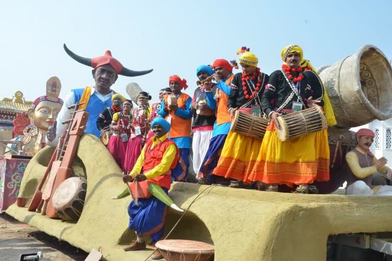 Tableau of Chhattisgarh in rajpath