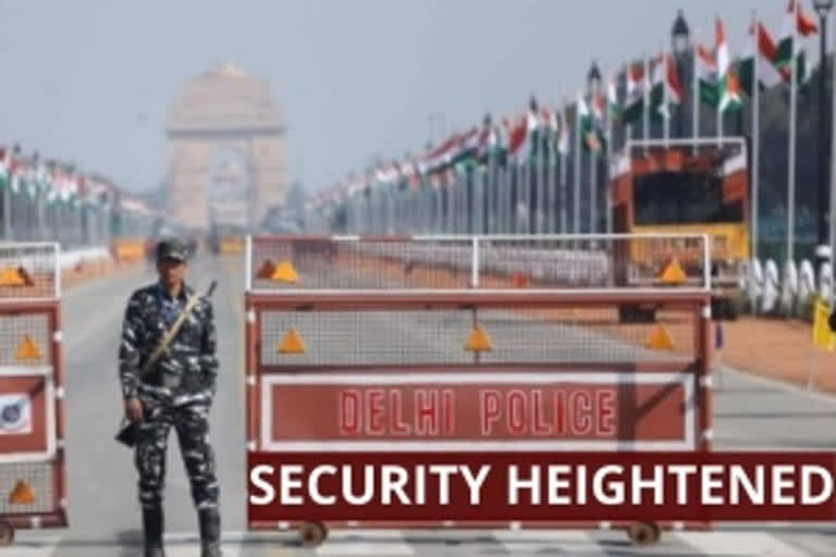 Security beefed up  Security  R Day celebrations  Republic day  Indian paramilitary troops  India Gate  Republic Day celebrations  war memorial  മുംബൈ  ന്യൂഡൽഹി  എഴുപത്തിരണ്ടാമത് റിപ്പബ്ലിക് ദിനാഘോഷം  സുരക്ഷ സംവിധാനങ്ങൾ  രാജ്യത്ത് കനത്ത സുരക്ഷ  റിപ്പബ്ലിക് ദിനം