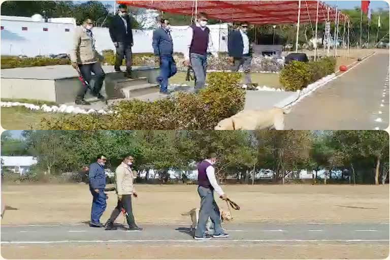 Jhalawar news  गणतंत्र दिवस  26 जनवरी  पुलिस परेड ग्राउंड  Police Parade Ground  26 January 2021  The Republic Day