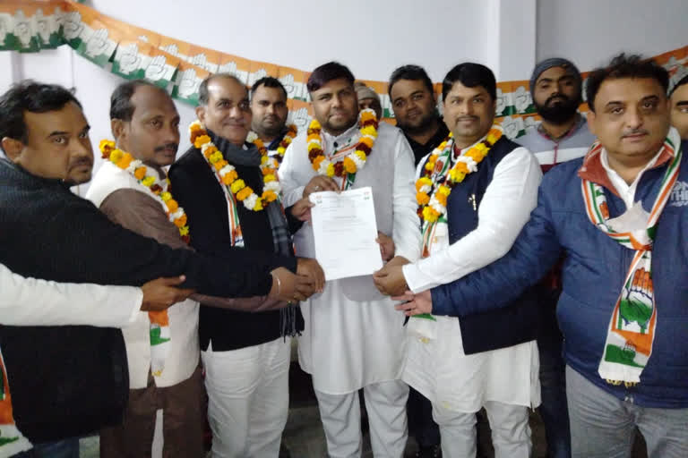 leaders joined congress in Badarpur