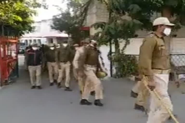 Republic Day in Jodhpur, पुलिस का रूट मार्च