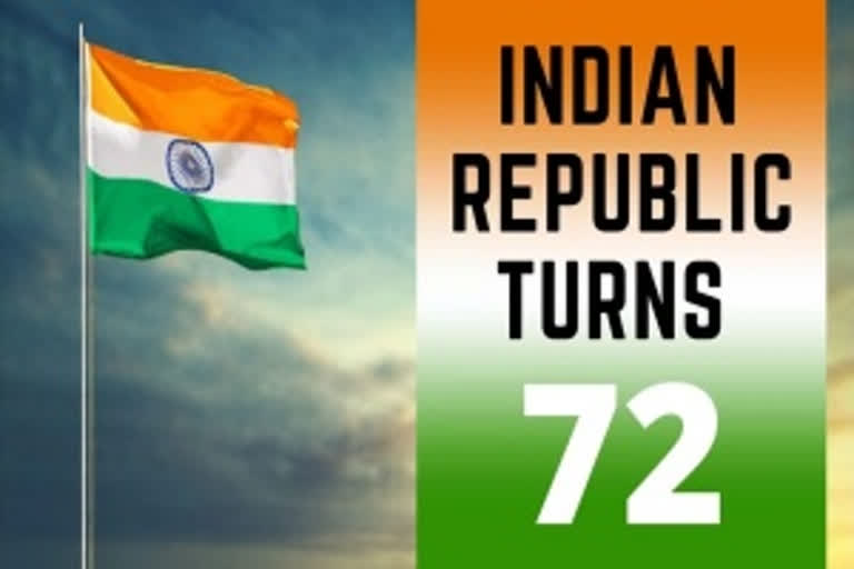 The country is celebrating the 72nd Republic Day