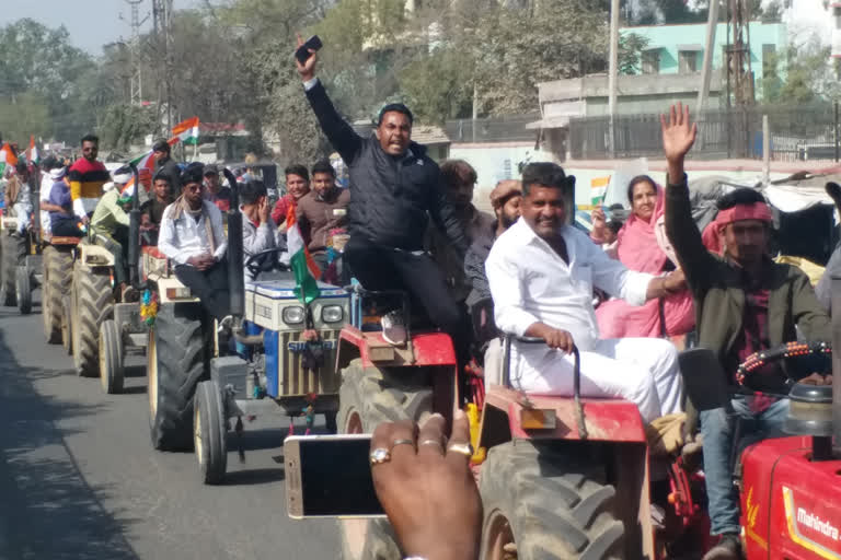 farmers protest against agriculture laws, farmer protest in rajasthan