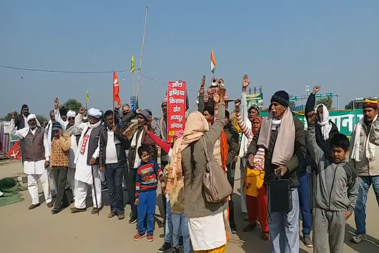 farmers tractor rally in delhi,  farmers protest in alwar