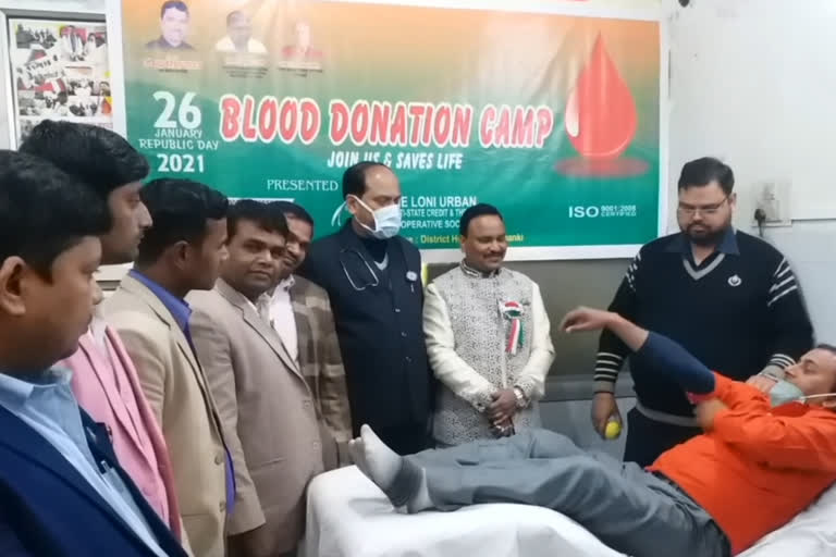 blood donation camp in barabanki