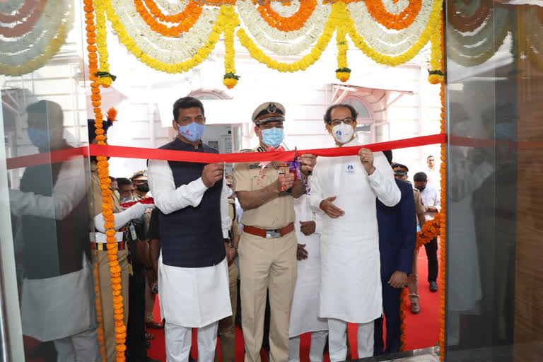 The formation of a cyber police station in Mumbai was inaugurated by Uddhav Thackeray