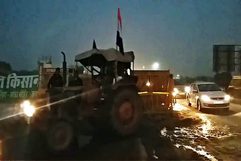 Farmers Tractor Parade,  Rajasthan-Haryana border