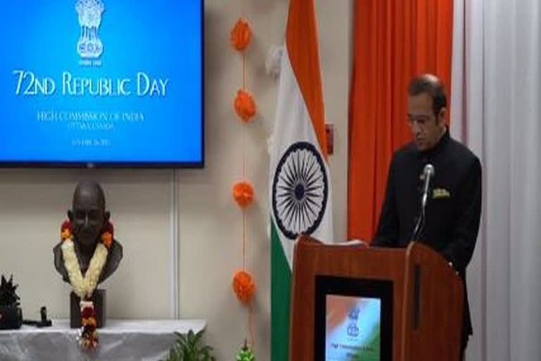 Indian High Commission celebrates 72nd Republic Day in Canada