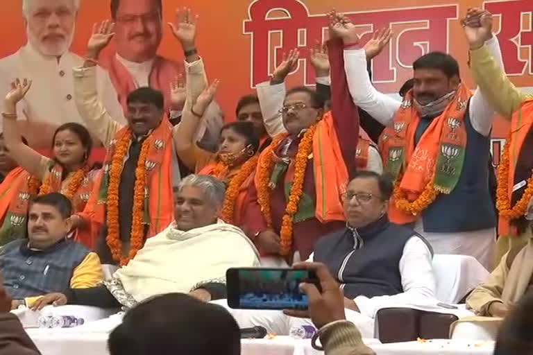 sitaram yadav joined  bjp