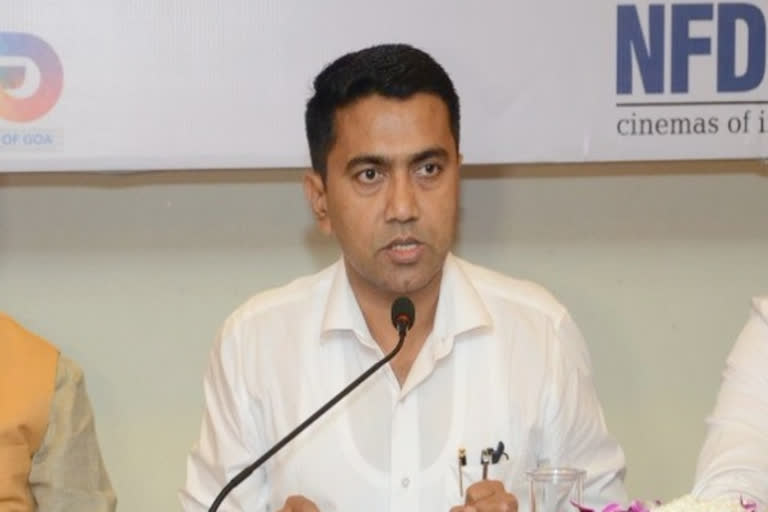 Over 54K trees cut for Mopa Airport  Trees cut for Mopa Airport  Goa Chief Minister Pramod Sawant on Mopa airport  Mopa plateau in North Goa  Mopa Airport latest update  Completion of Goa's Mopa airport by 2022; 54K trees cut: CM  Mopa airport  Goa  Completion Goa's Mopa airport 2022 54K trees cut: CM  ഗോവയിലെ മോപ വിമാനത്താവളത്തിനായി 54,000ല്‍ അധികം മരങ്ങൾ മുറിച്ചു: മുഖ്യമന്ത്രി  മോപ വിമാനത്താവളം  54,000ല്‍ അധികം മരങ്ങൾ മുറിച്ചു  മുഖ്യമന്ത്രി പ്രമോദ് സാവന്ത്