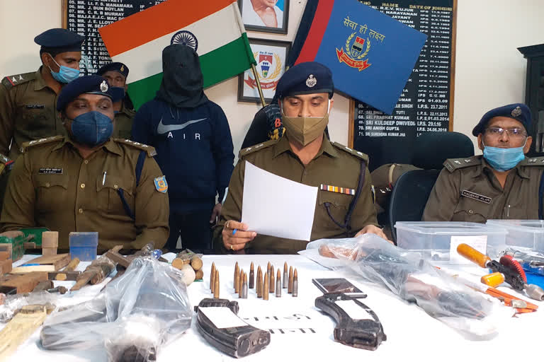 AK-47 of PLFI area commander recovered from Ranchi