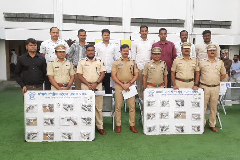 Pimpri-Chinchwad police seize 24 pistols