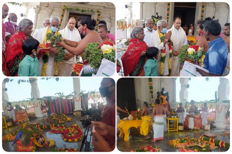 ttd chirmen in kanyakumari balaji temple second anniversary