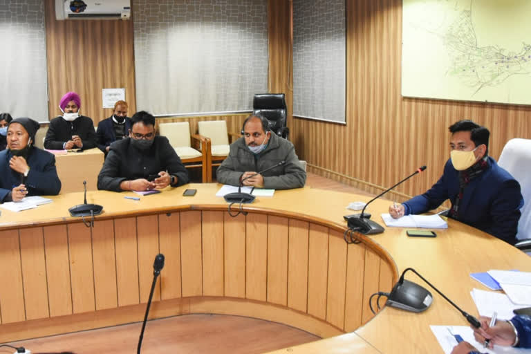 deepak rawat took Review Meeting