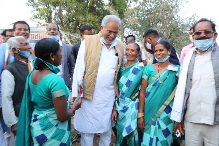 KANKER VISIT OF CM BHUPESH BAGHEL