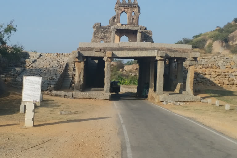 Department of Archeology failure to protect the hampi temple