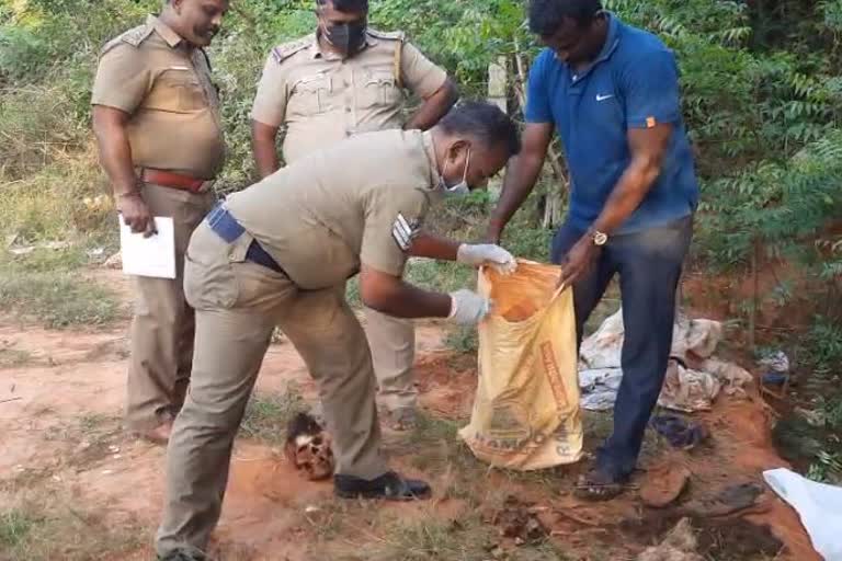 Skeleton found near school ground